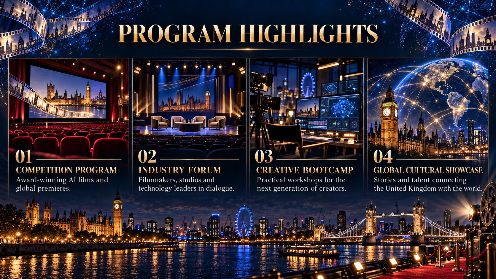 SVAIFF London Program Highlights — Competition Program, Industry Forum, Creative Bootcamp, Global Cultural Showcase